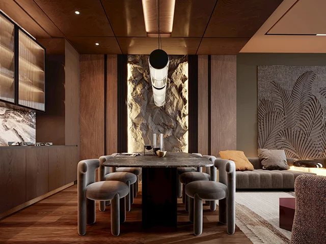 Private apartment DV interior